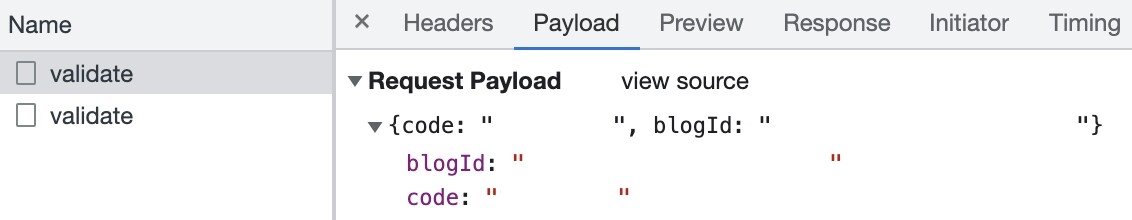 blogId是以明文的形式进行传输的