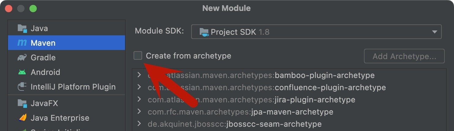 不要点击通过模板创建